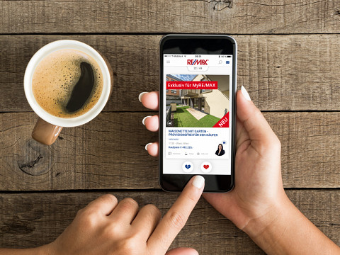 MyRE/MAX – finden Sie Ihre Wunschimmobilie 24 Stunden vor allen anderen