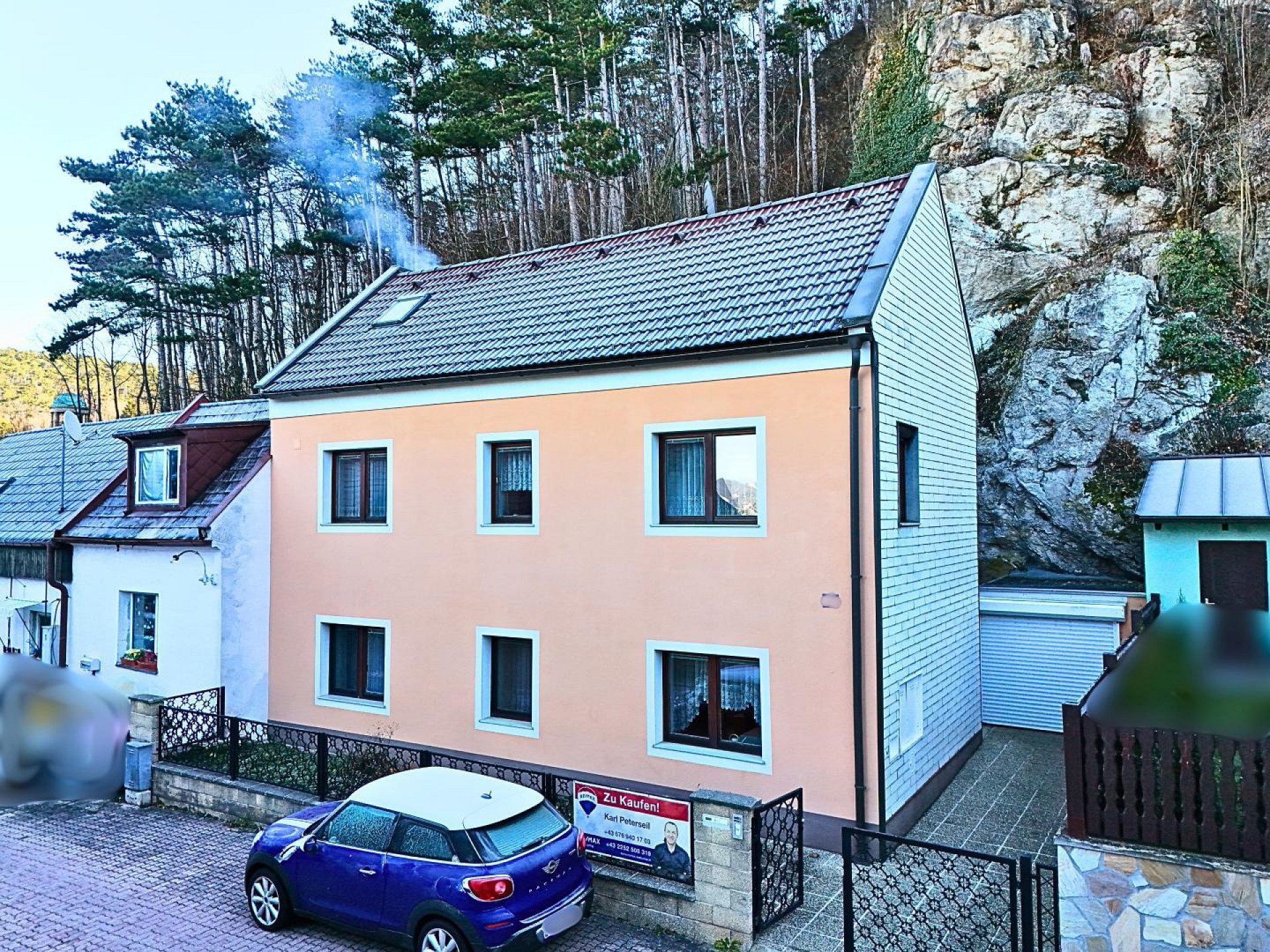 Berndorf / am Guglzipf – drohnenaufnahme von vorne