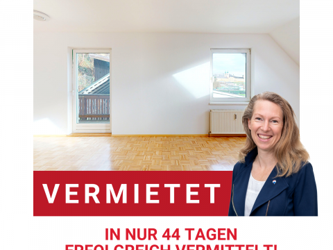 Vermietet in nur 44 Tagen