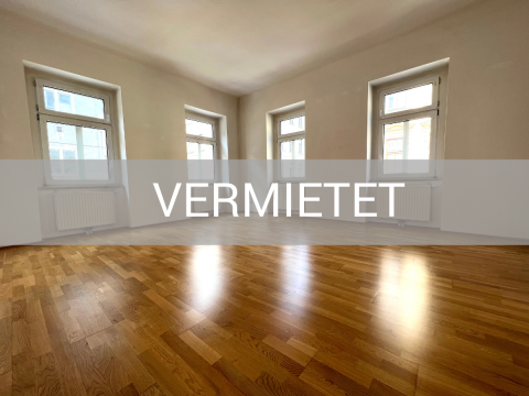 VERMIETET! Großzügige 4-Zimmer Altbauwohnung unbefristet zu vermieten