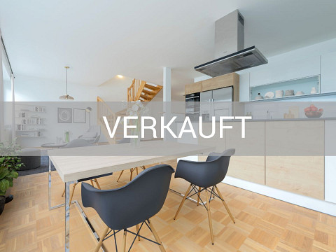 VERKAUFT! 3-Zimmer Maisonette-Wohnung mit Dachterrasse nahe Perfektastraße