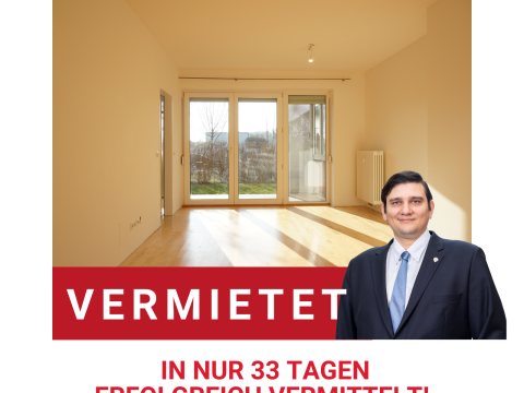 Vermietet in nur 33 Tagen